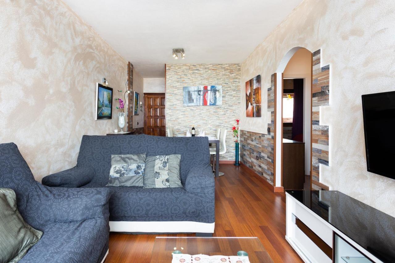 Apartamento En Primera Linea De Playa Con Aire Acondicionado Arona  Esterno foto