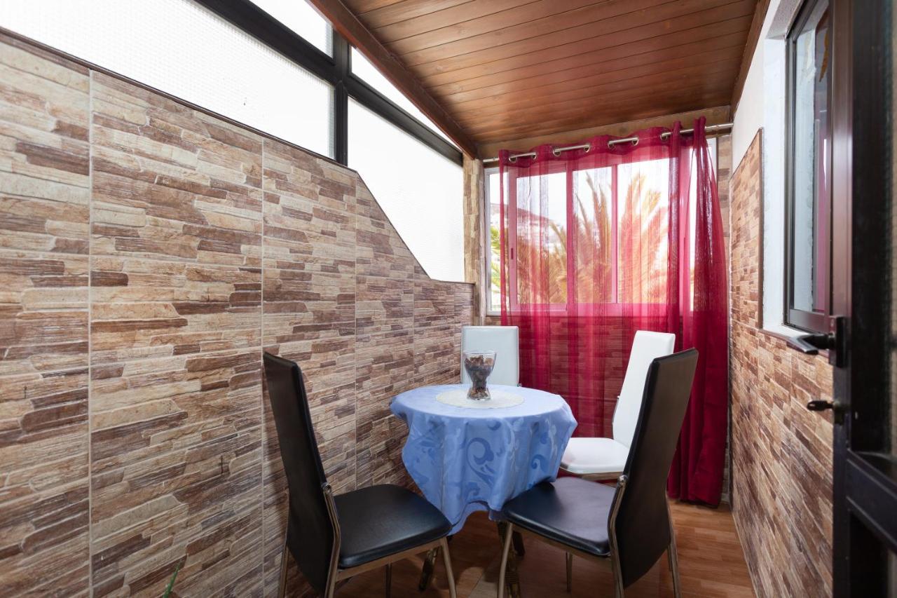 Apartamento En Primera Linea De Playa Con Aire Acondicionado Arona  Esterno foto