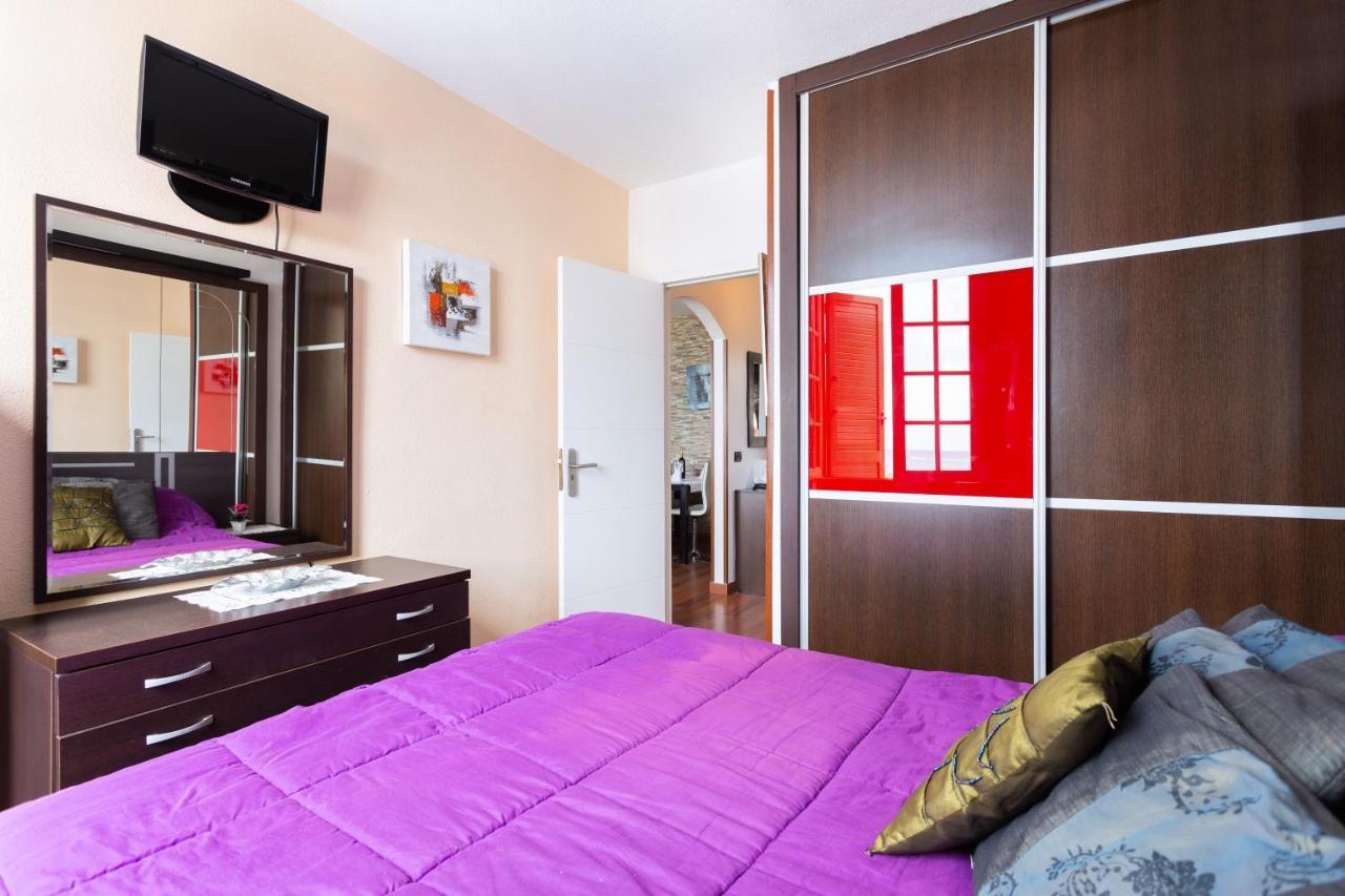 Apartamento En Primera Linea De Playa Con Aire Acondicionado Arona  Esterno foto
