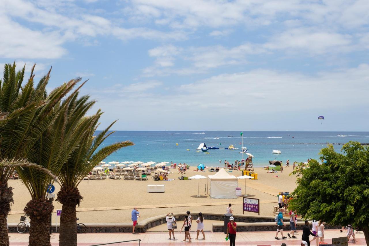 Apartamento En Primera Linea De Playa Con Aire Acondicionado Arona  Esterno foto